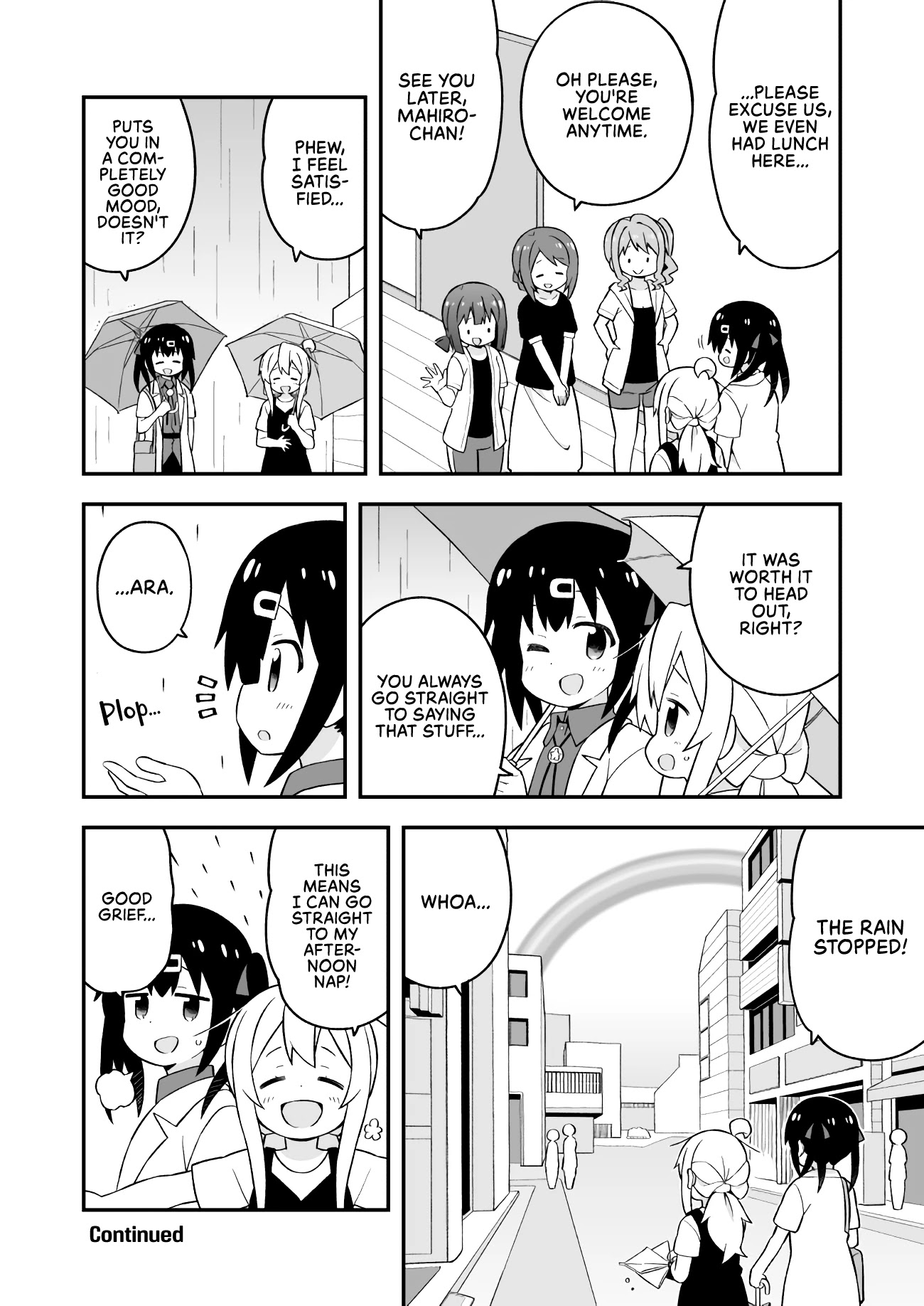 Onii-chan is done for Chapter 51 page 12 - Chapter 51