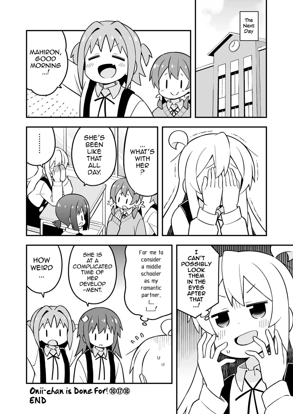 Onii-chan is done for Chapter 54.75 page 6 - Chapter 54.75: Mahiro and Harems