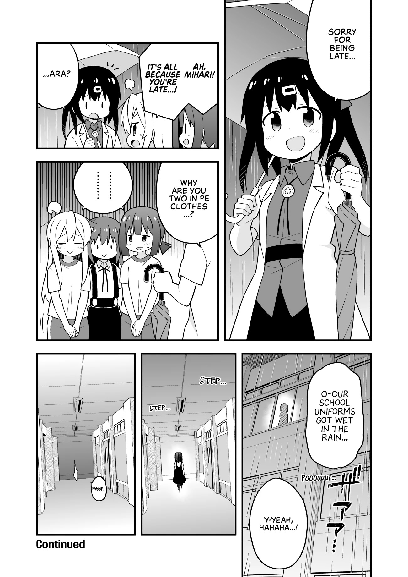 Onii-chan is done for Chapter 54 page 13 - Chapter 54: Mahiro and School Ghost Stories
