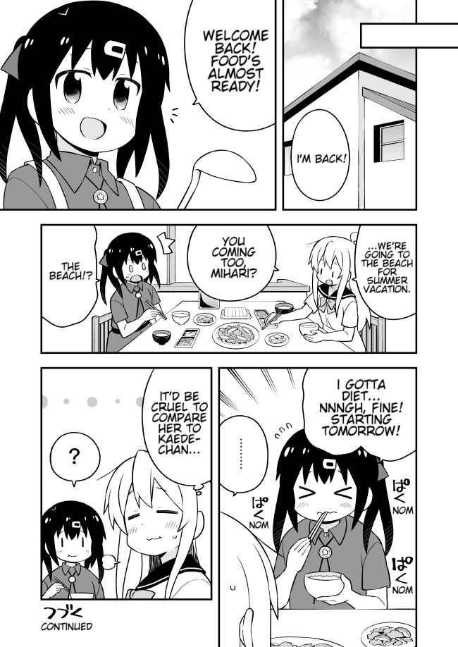 Onii-chan is done for Chapter 56 page 13 - Chapter 56: Mahiro and The Battle Plan Meeting