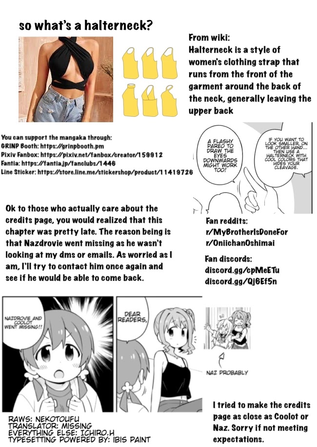 Onii-chan is done for Chapter 56 page 14 - Chapter 56: Mahiro and The Battle Plan Meeting