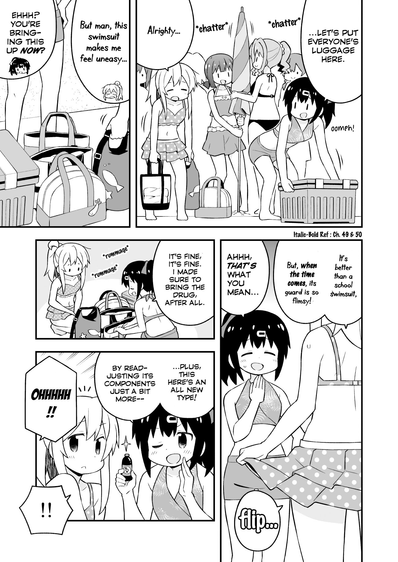 Onii-chan is done for Chapter 57 page 4 - Chapter 57: Mahiro and the Marine Ranger (Part 1)