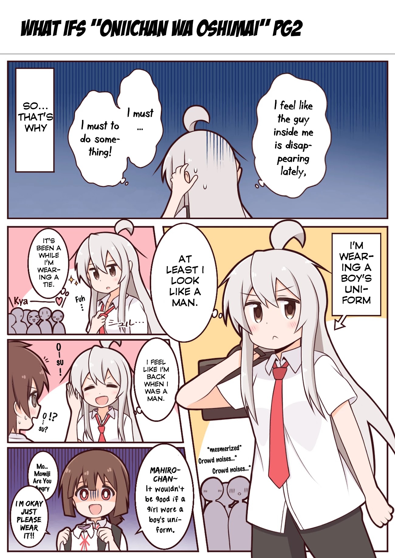 Onii-chan is done for Chapter 58 page 18 - Chapter 58: Mahiro and the Marine Ranger (Part 2)