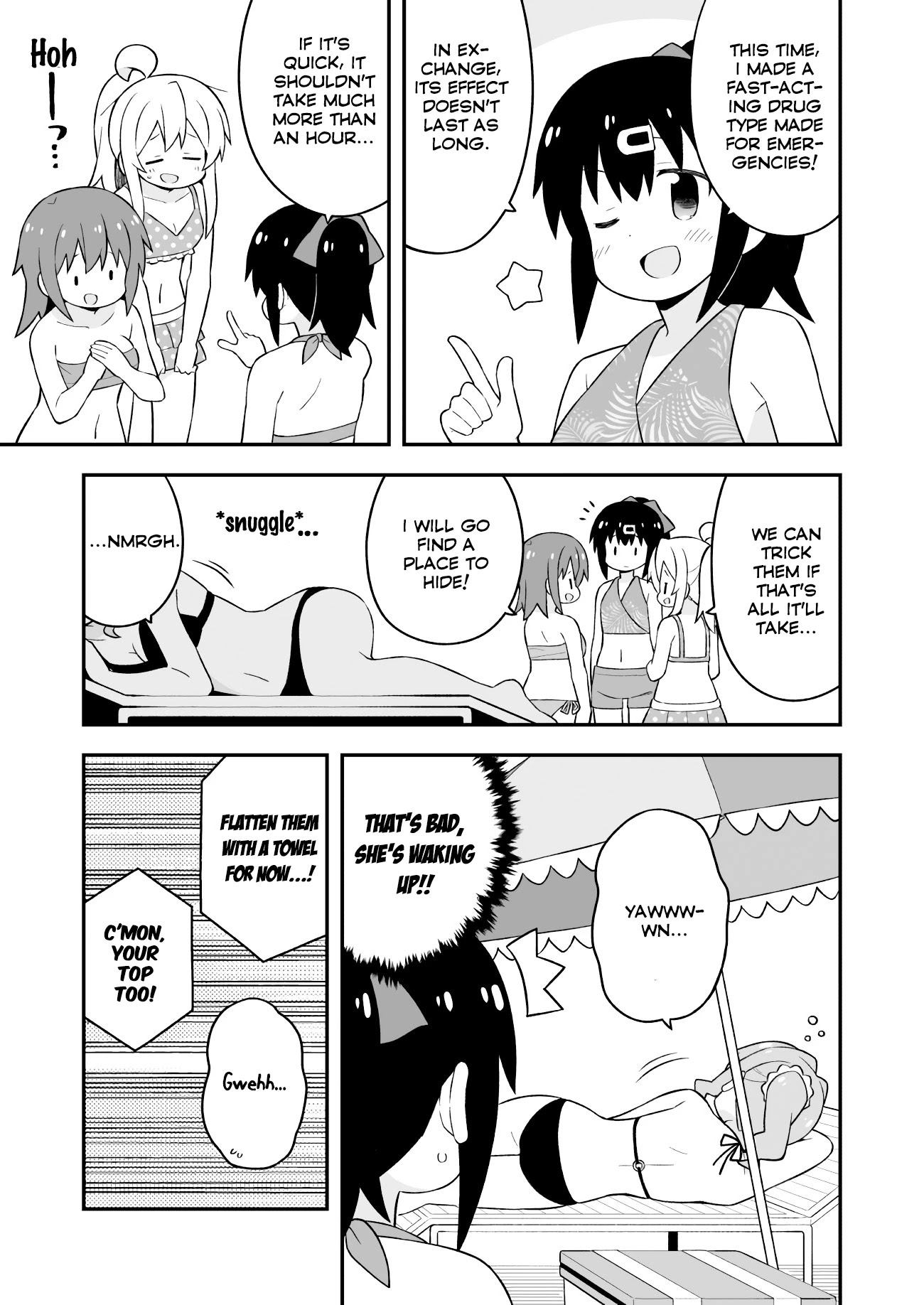 Onii-chan is done for Chapter 58 page 5 - Chapter 58: Mahiro and the Marine Ranger (Part 2)