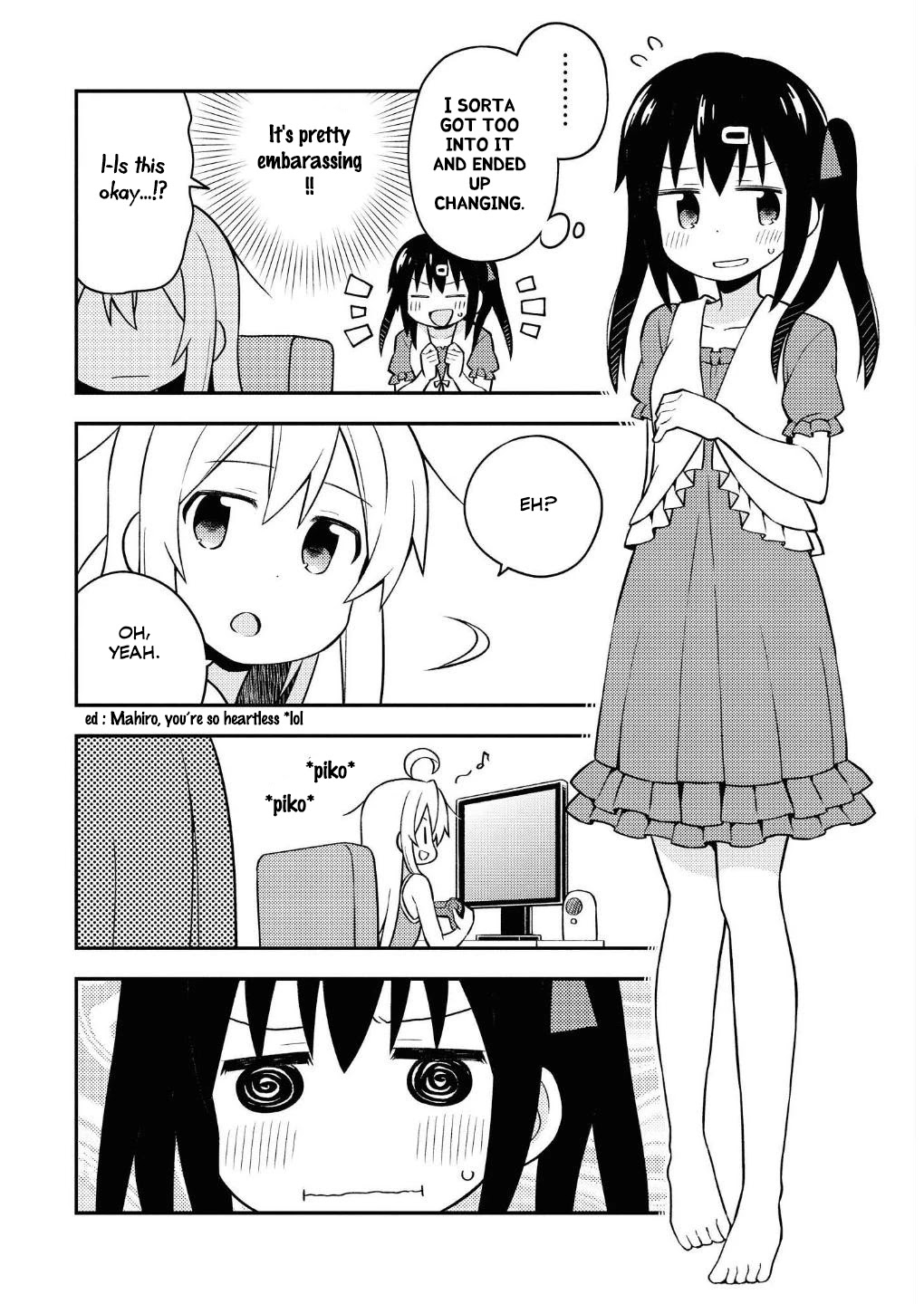 Onii-chan is done for Chapter 6.5 page 3 - Chapter 6.5: Mahiro and Going in Circles