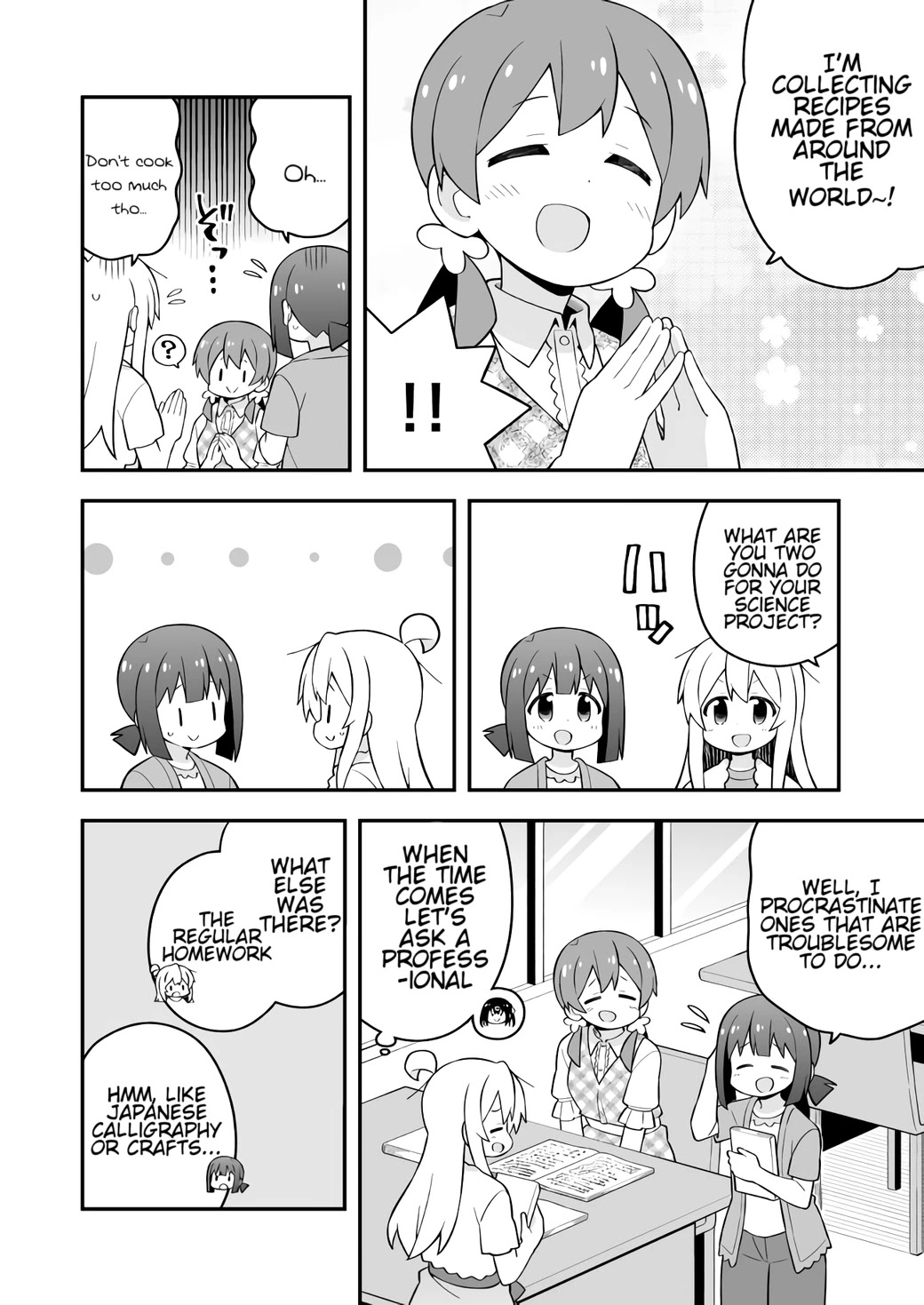 Onii-chan is done for Chapter 60 page 4 - Chapter 60: Mahiro and Summer Homework