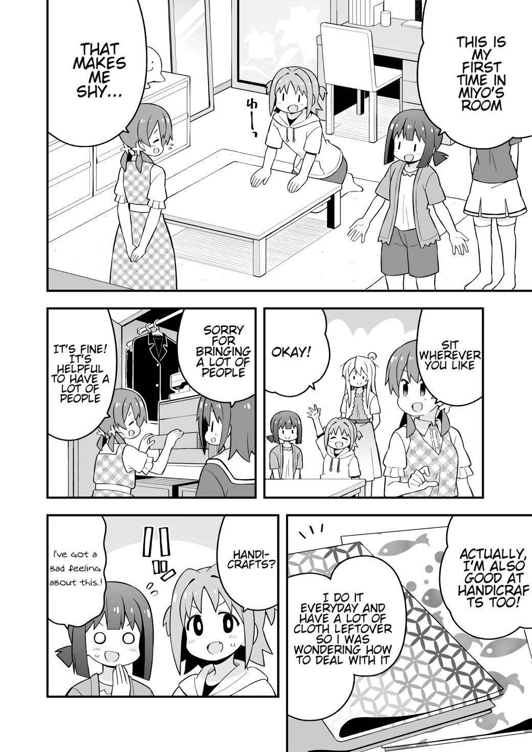 Onii-chan is done for Chapter 60 page 6 - Chapter 60: Mahiro and Summer Homework