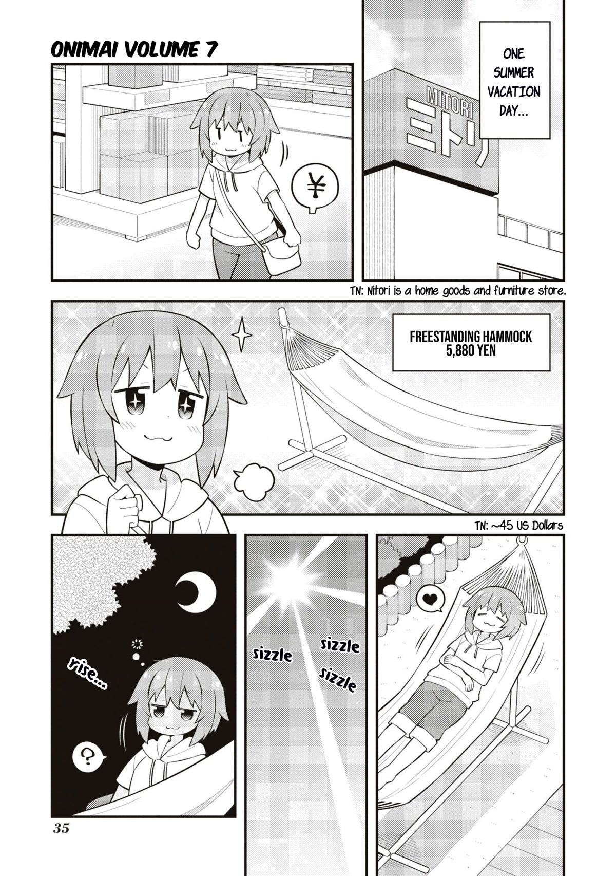 Onii-chan is done for Chapter 62.5 page 2 - Chapter 62.5: Nemu and Summer Vacation