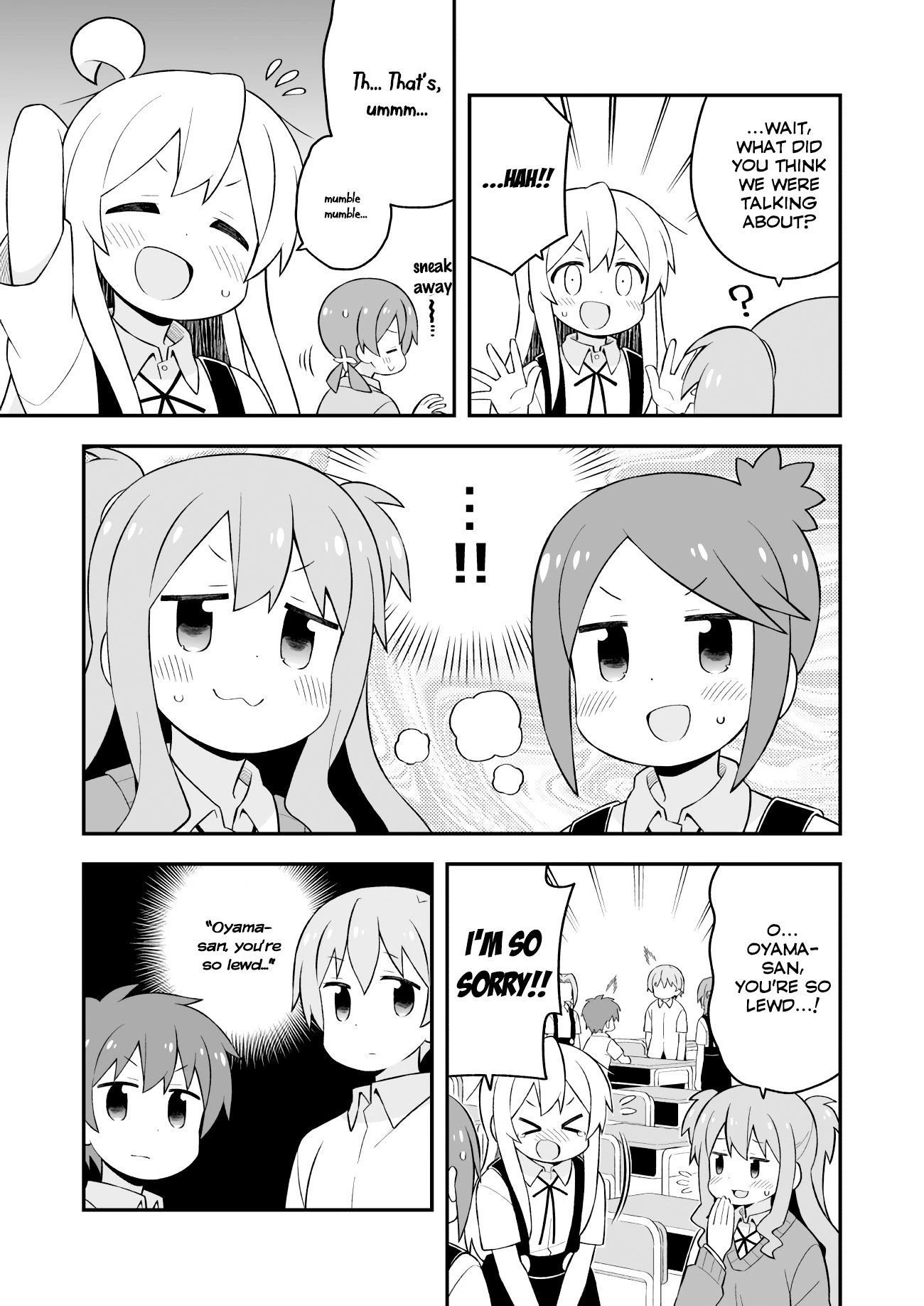 Onii-chan is done for Chapter 62 page 10 - Chapter 62: Mahiro and a 2nd Semester Debut