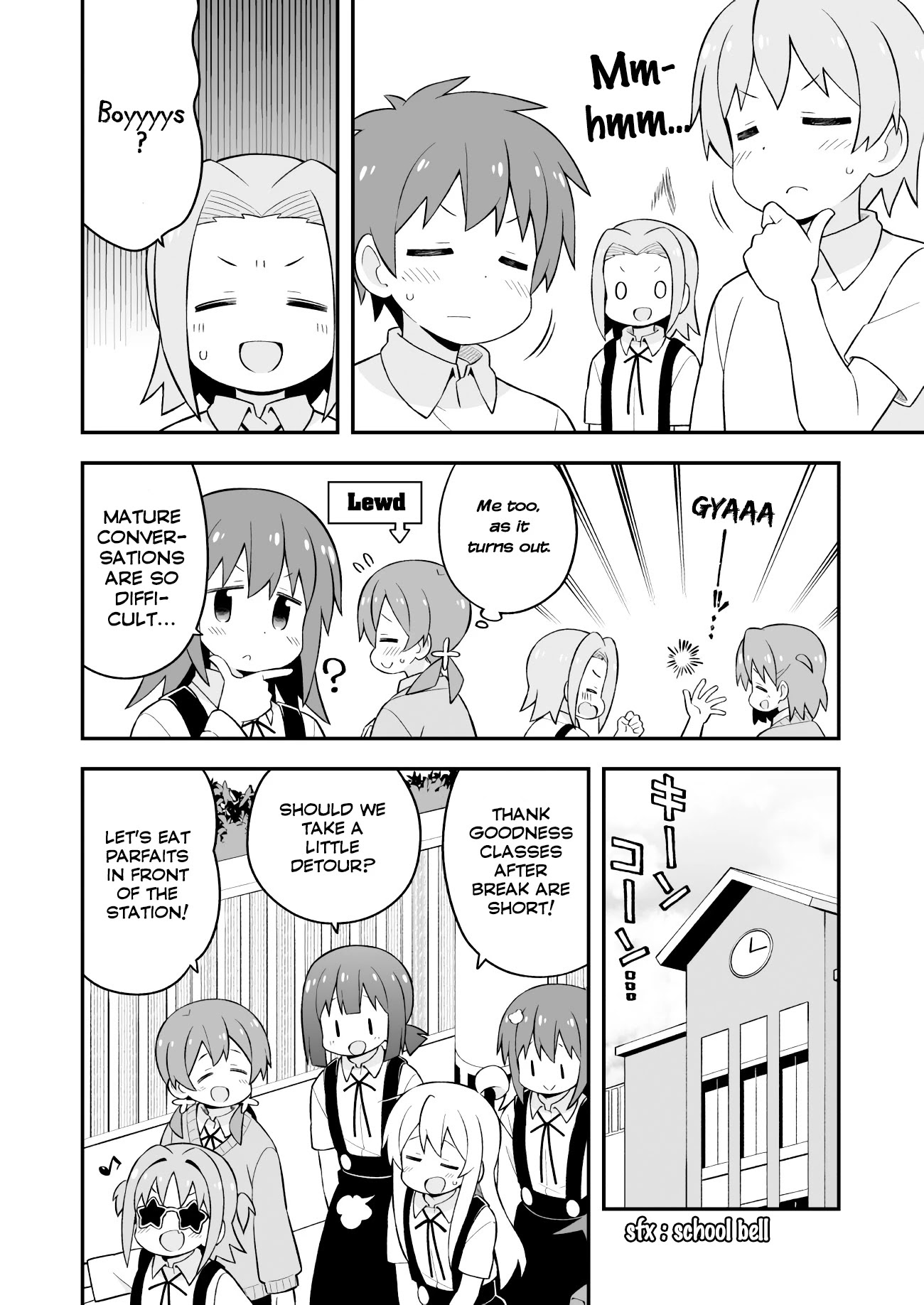 Onii-chan is done for Chapter 62 page 11 - Chapter 62: Mahiro and a 2nd Semester Debut
