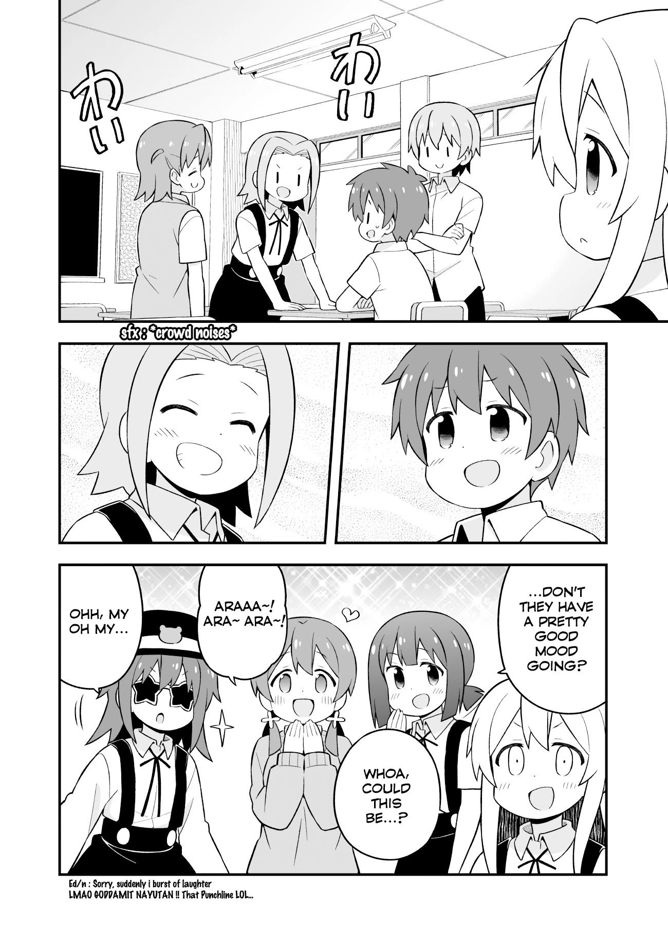 Onii-chan is done for Chapter 62 page 5 - Chapter 62: Mahiro and a 2nd Semester Debut