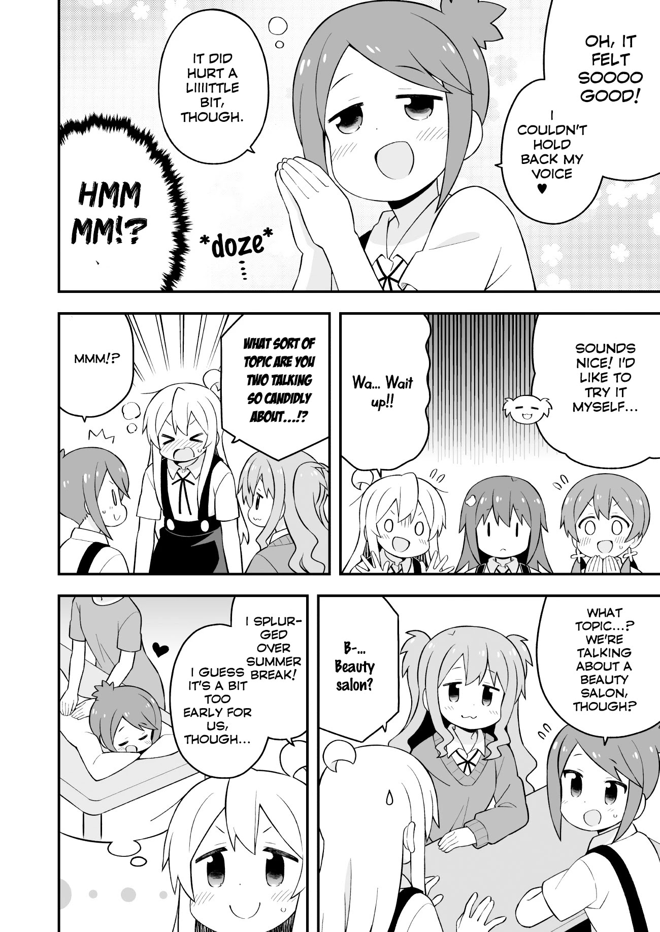 Onii-chan is done for Chapter 62 page 9 - Chapter 62: Mahiro and a 2nd Semester Debut