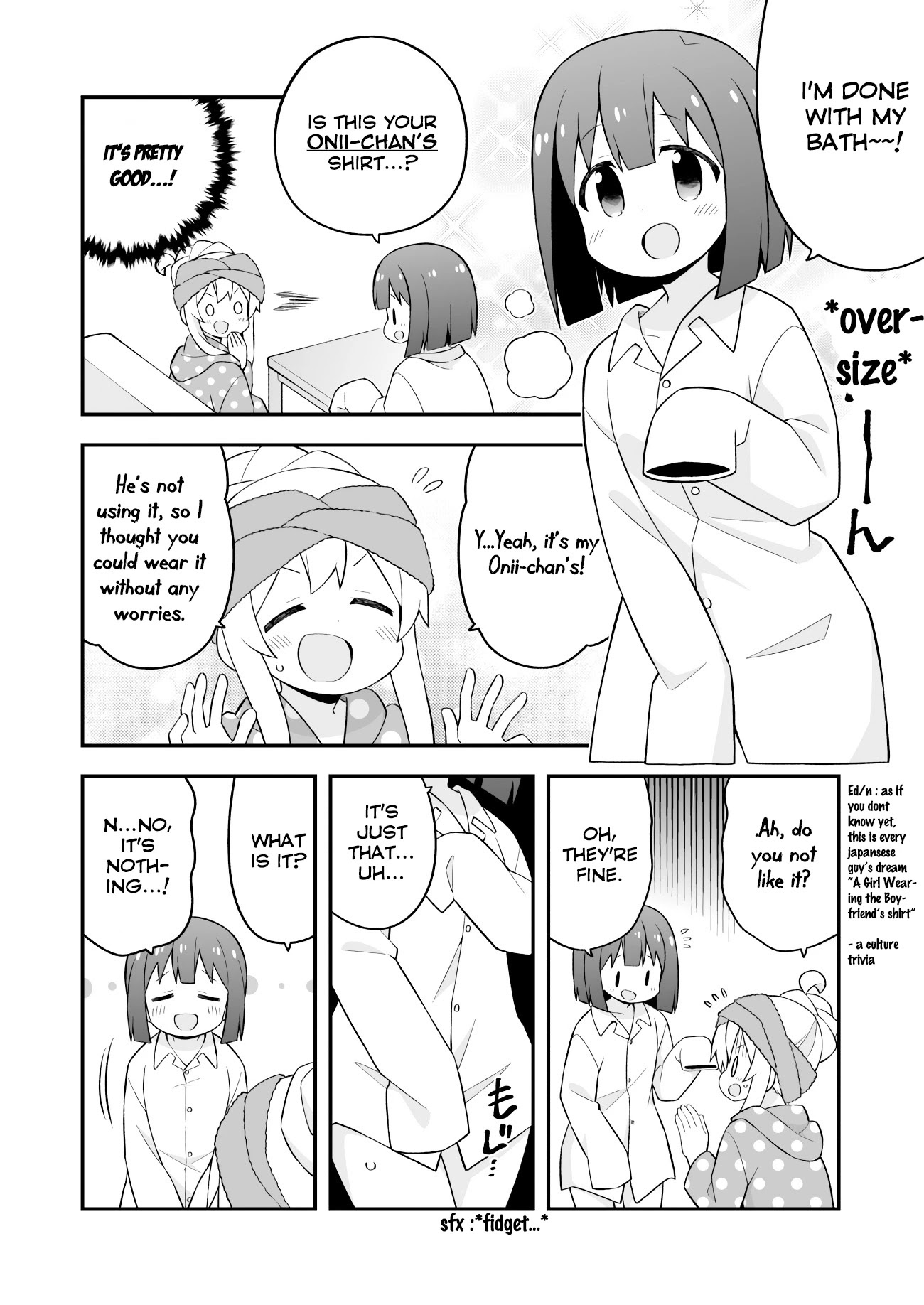 Onii-chan is done for Chapter 63 page 10 - Chapter 63: Mahiro and Staying Over Because of Rain