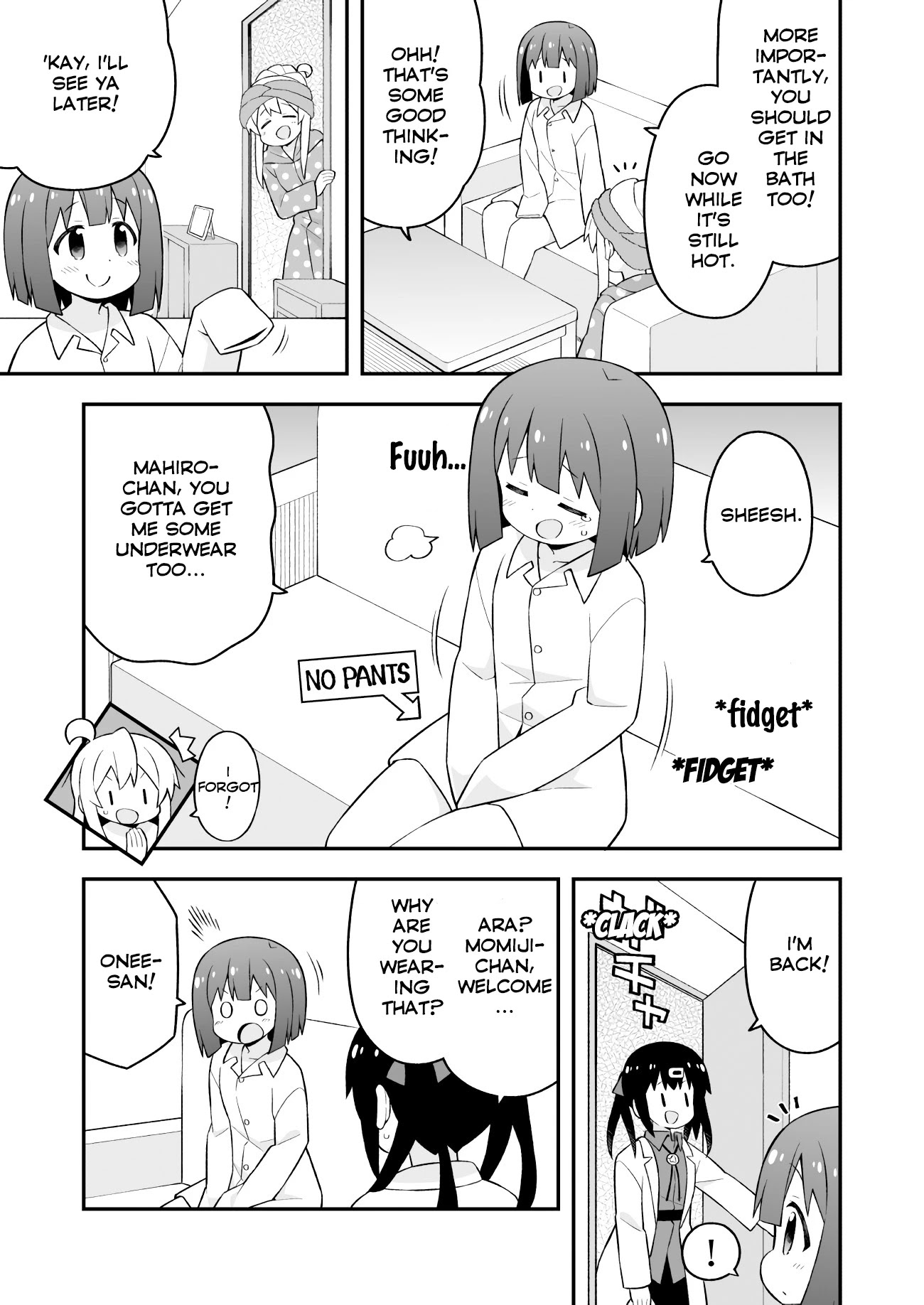 Onii-chan is done for Chapter 63 page 11 - Chapter 63: Mahiro and Staying Over Because of Rain