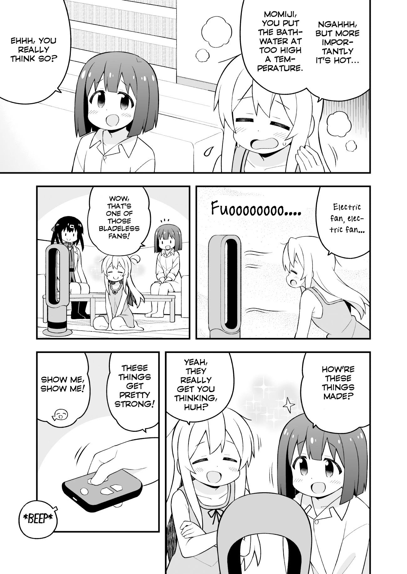 Onii-chan is done for Chapter 63 page 13 - Chapter 63: Mahiro and Staying Over Because of Rain