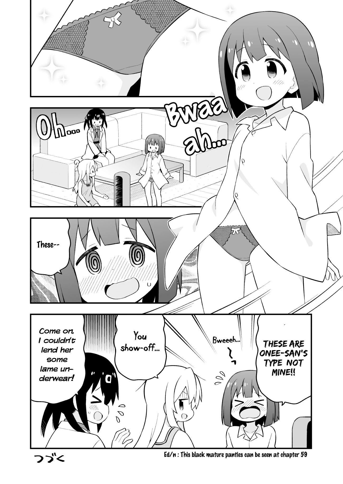 Onii-chan is done for Chapter 63 page 14 - Chapter 63: Mahiro and Staying Over Because of Rain