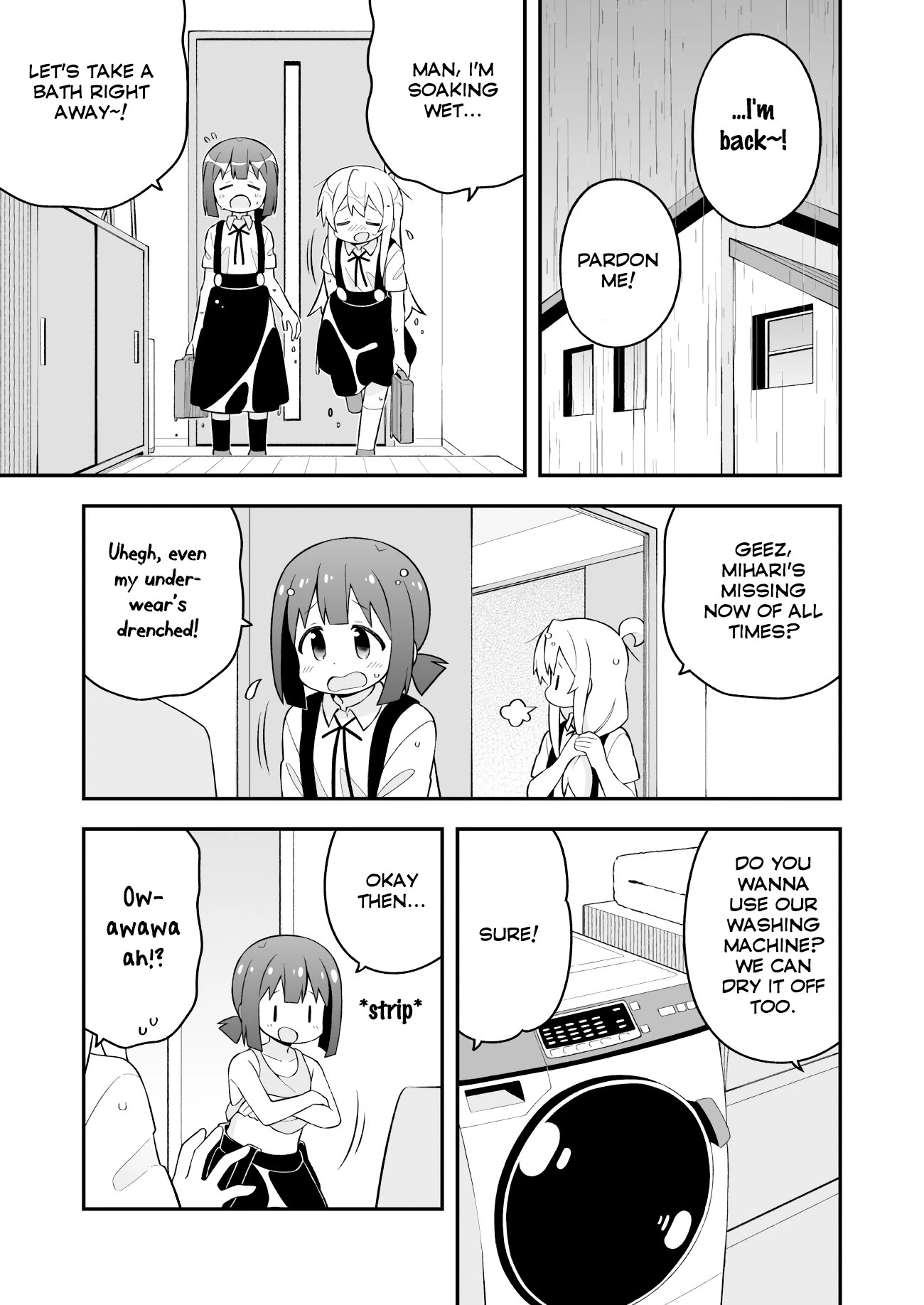 Onii-chan is done for Chapter 63 page 7 - Chapter 63: Mahiro and Staying Over Because of Rain