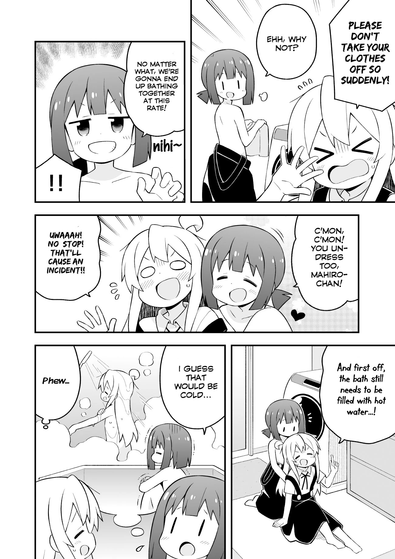 Onii-chan is done for Chapter 63 page 8 - Chapter 63: Mahiro and Staying Over Because of Rain