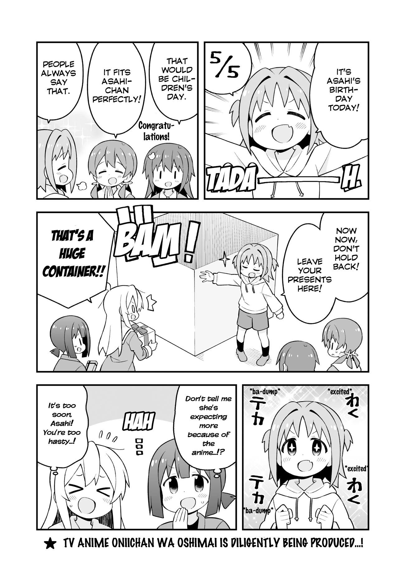 Onii-chan is done for Chapter 64 page 1 - Chapter 64: Mahiro and a Healthy Diet