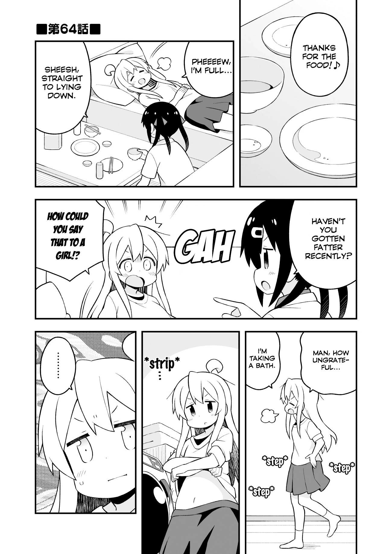 Onii-chan is done for Chapter 64 page 2 - Chapter 64: Mahiro and a Healthy Diet