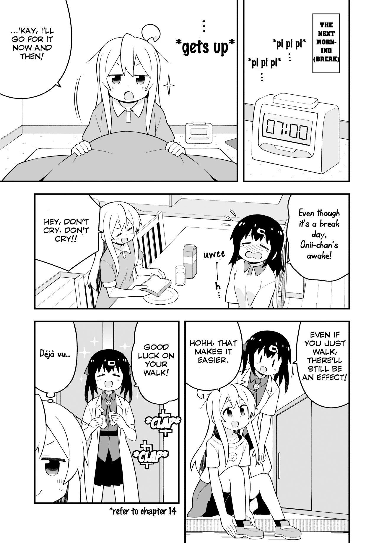 Onii-chan is done for Chapter 64 page 6 - Chapter 64: Mahiro and a Healthy Diet