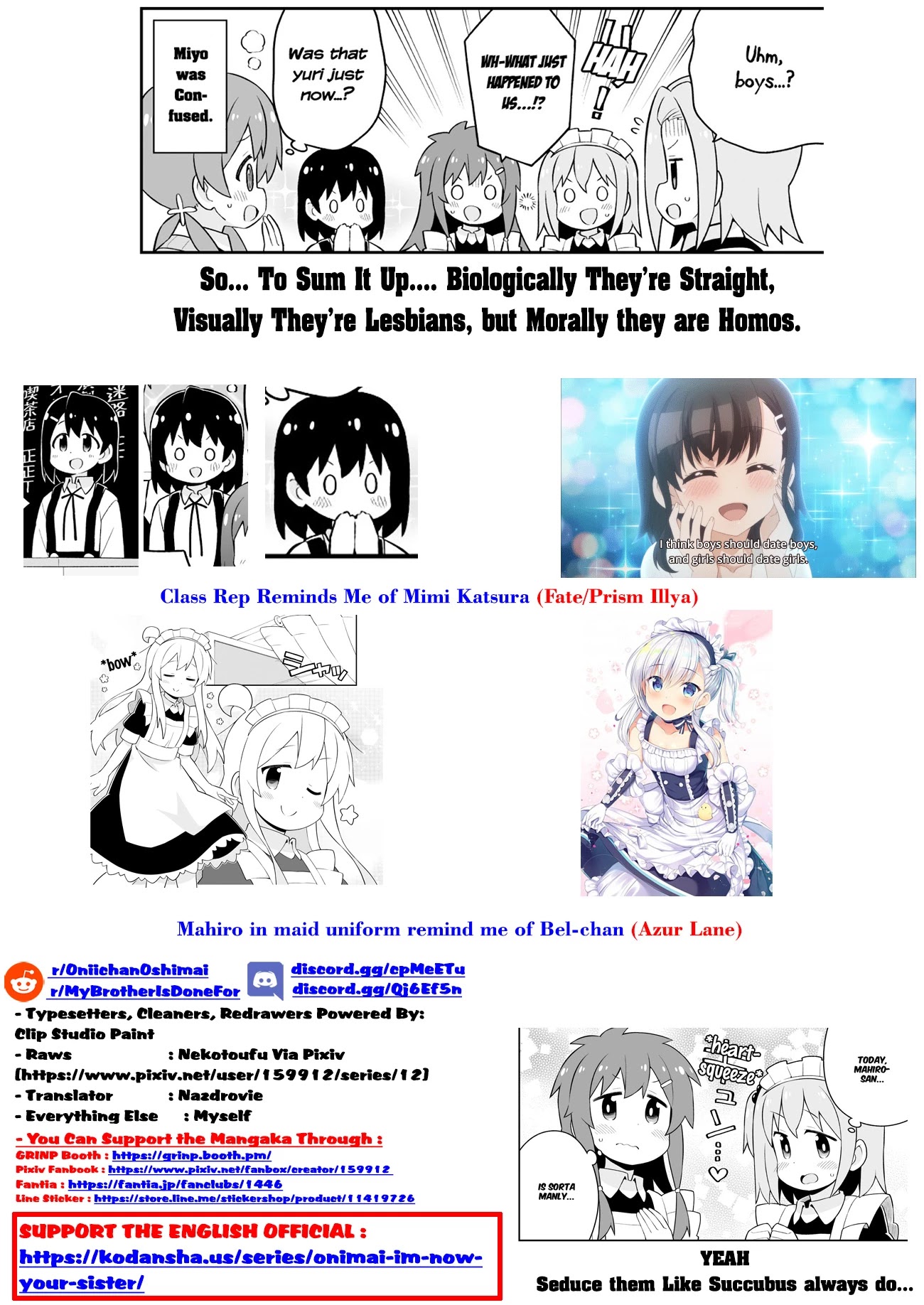 Onii-chan is done for Chapter 65 page 18 - Chapter 65: Mahiro and the Tempting Culture Festival (Part 1)