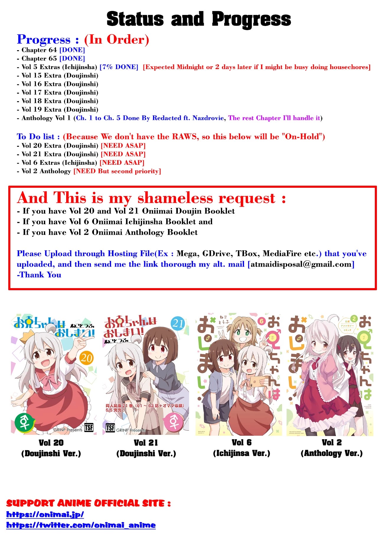 Onii-chan is done for Chapter 65 page 19 - Chapter 65: Mahiro and the Tempting Culture Festival (Part 1)