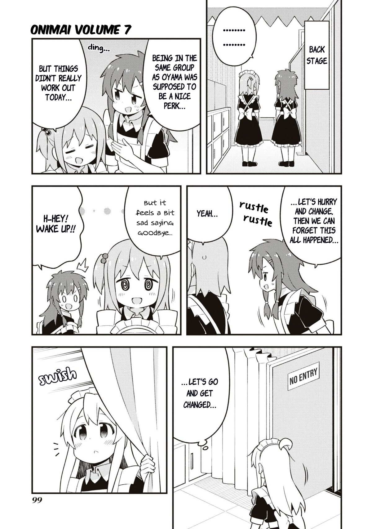 Onii-chan is done for Chapter 66.5 page 2 - Chapter 66.5: The Boys and Changing Shifts