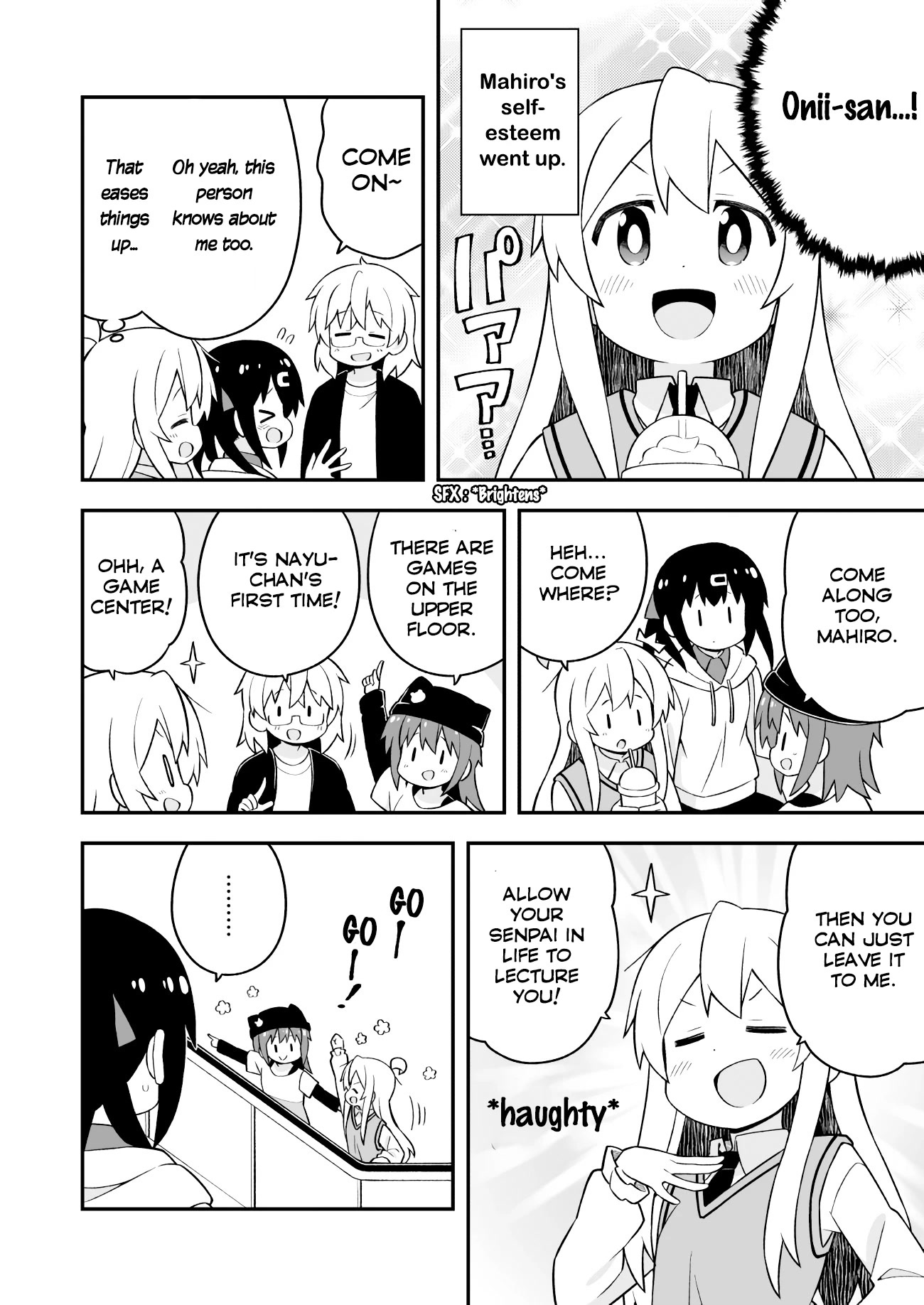Onii-chan is done for Chapter 67 page 10 - Chapter 67: Mahiro and Male Pride