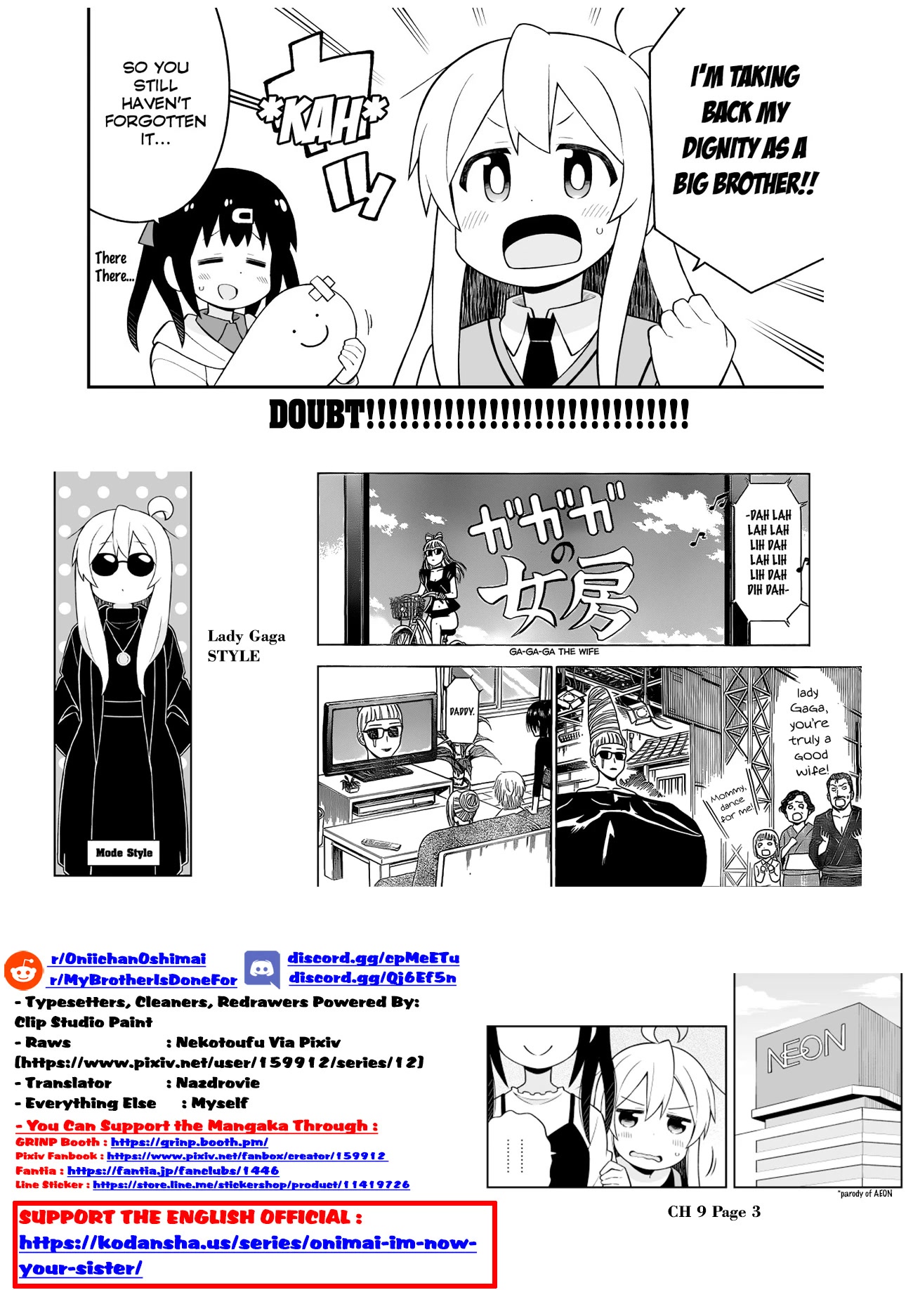 Onii-chan is done for Chapter 67 page 16 - Chapter 67: Mahiro and Male Pride