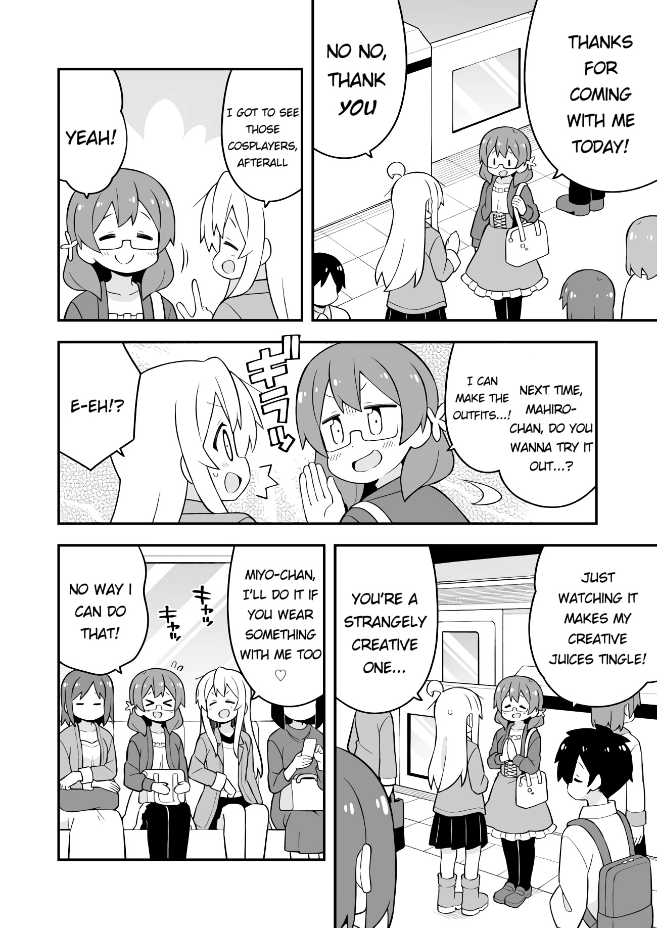 Onii-chan is done for Chapter 68 page 10 - Chapter 68: Mahiro and the World of Hobbies