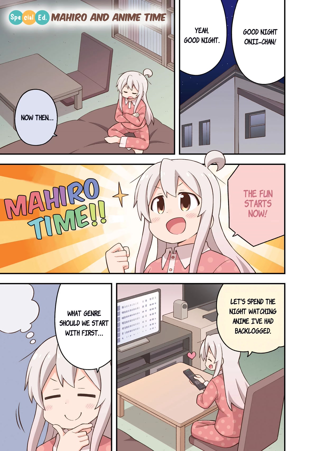 Onii-chan is done for Chapter 70.9 page 2 - Chapter 70.9: Volume 7 Extras