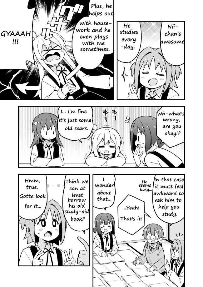 Onii-chan is done for Chapter 73 page 9 - Chapter 73: Mahiro and Big Bro's Secrets