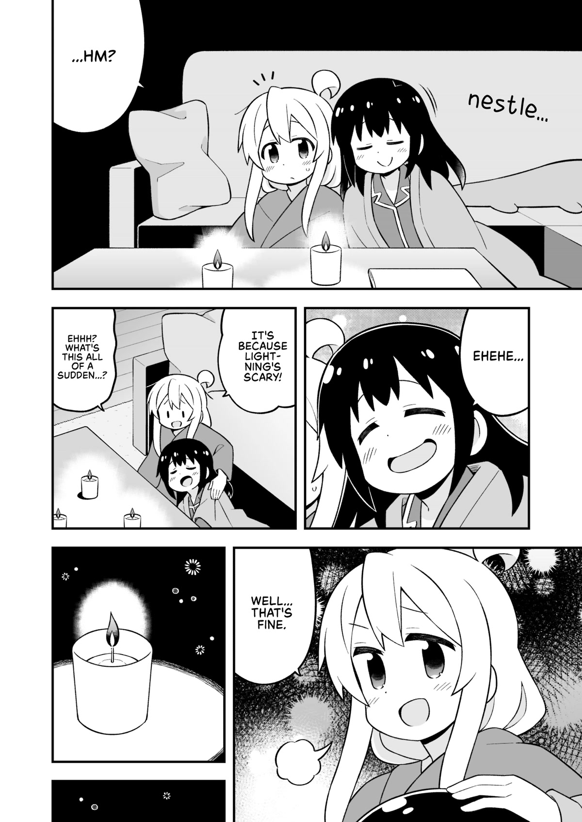 Onii-chan is done for Chapter 74 page 10 - Chapter 74: Mahiro and the Two's Night