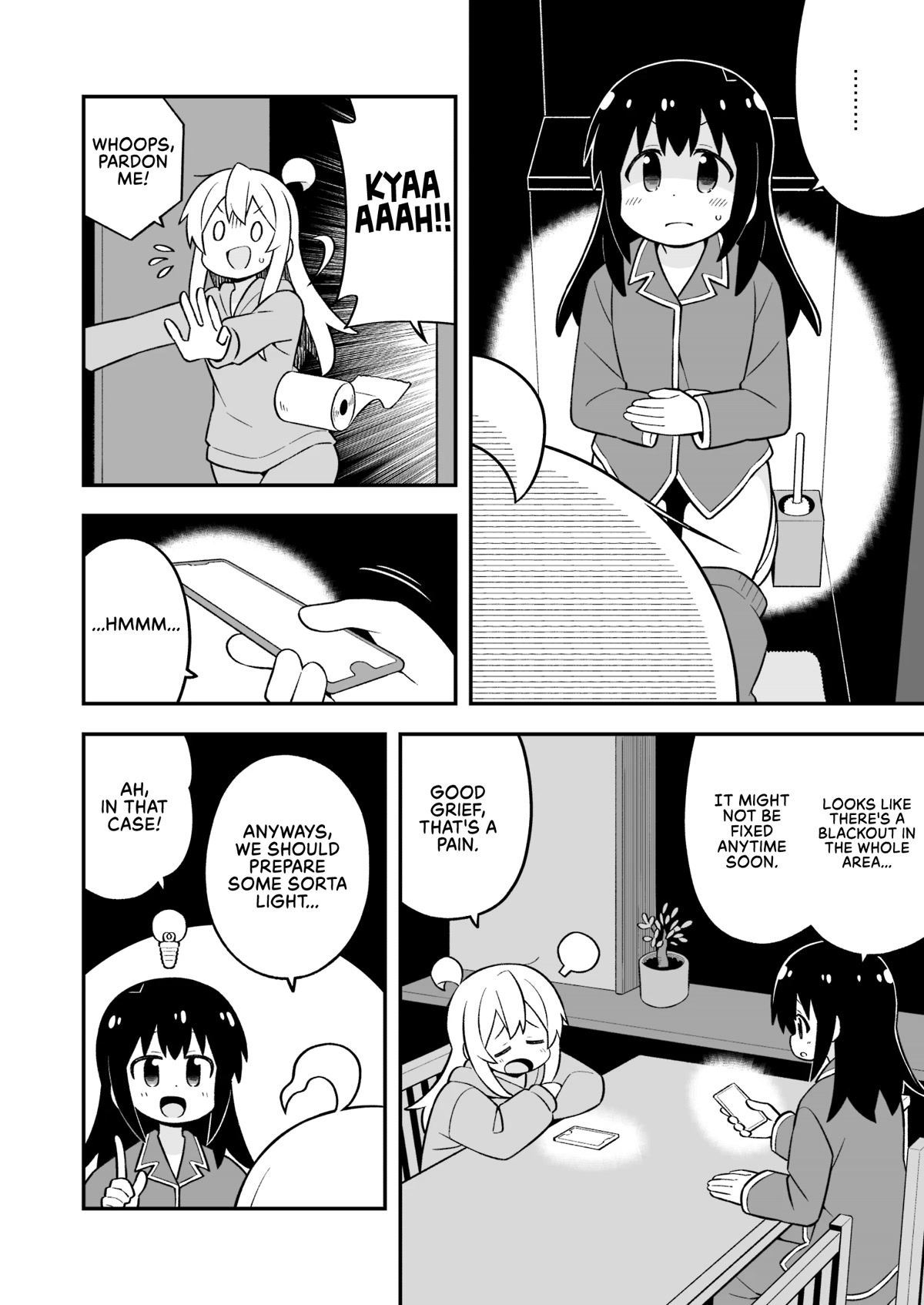 Onii-chan is done for Chapter 74 page 4 - Chapter 74: Mahiro and the Two's Night