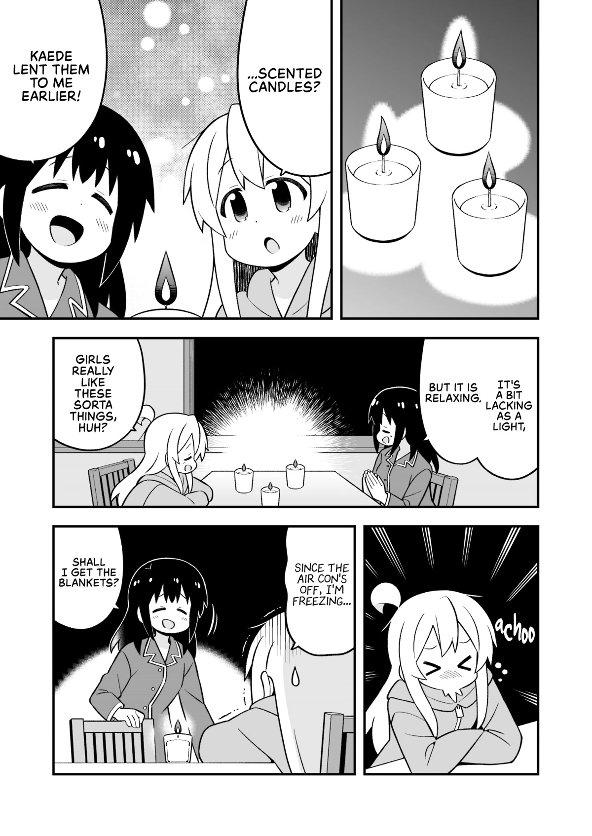 Onii-chan is done for Chapter 74 page 5 - Chapter 74: Mahiro and the Two's Night