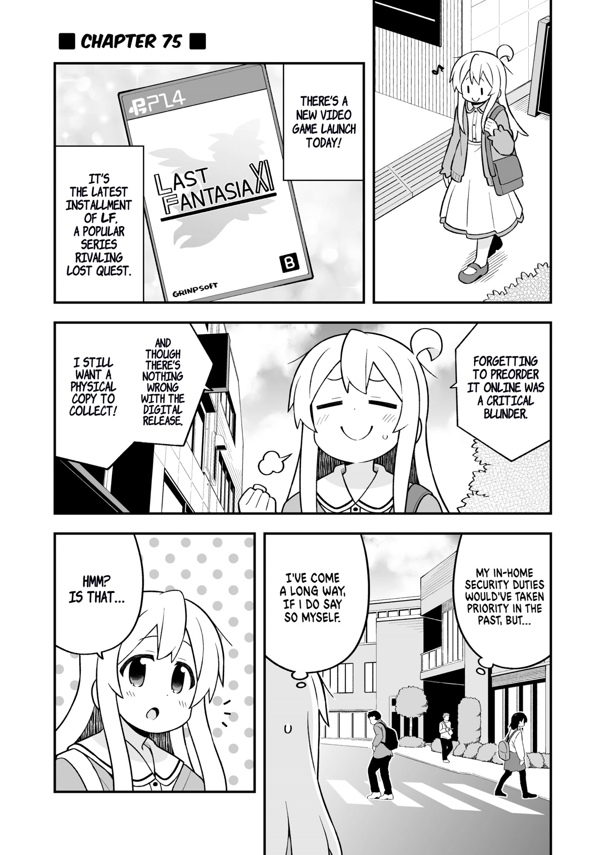Onii-chan is done for Chapter 75 page 1 - Chapter 75: Mahiro and the Siren's Call
