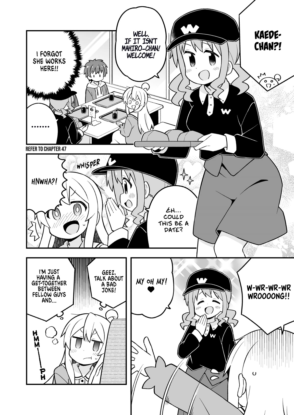 Onii-chan is done for Chapter 75 page 10 - Chapter 75: Mahiro and the Siren's Call