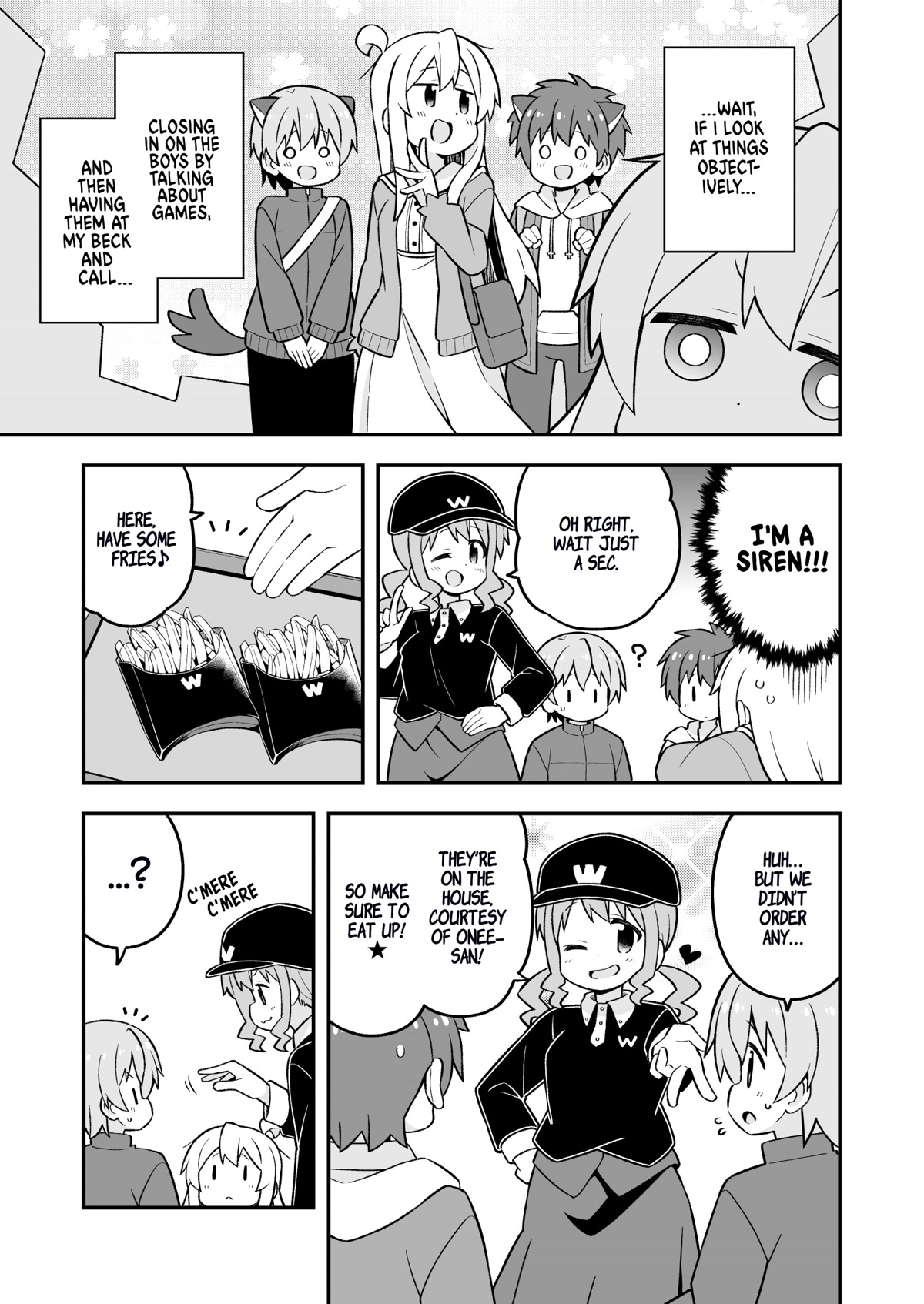 Onii-chan is done for Chapter 75 page 11 - Chapter 75: Mahiro and the Siren's Call