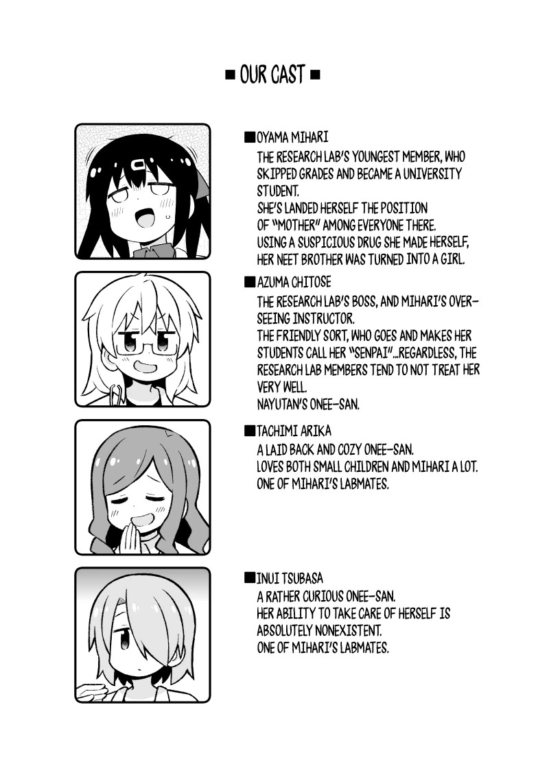 Onii-chan is done for Chapter 76.9 page 2 - Chapter 76.9: The Research Lab's Mihari-chan