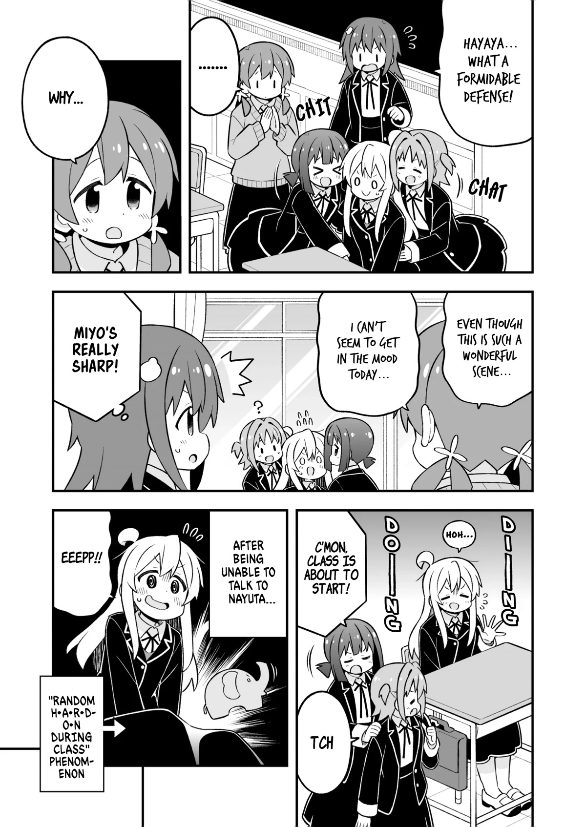 Onii-chan is done for Chapter 76 page 7 - Chapter 76: Mahiro and a Close Call