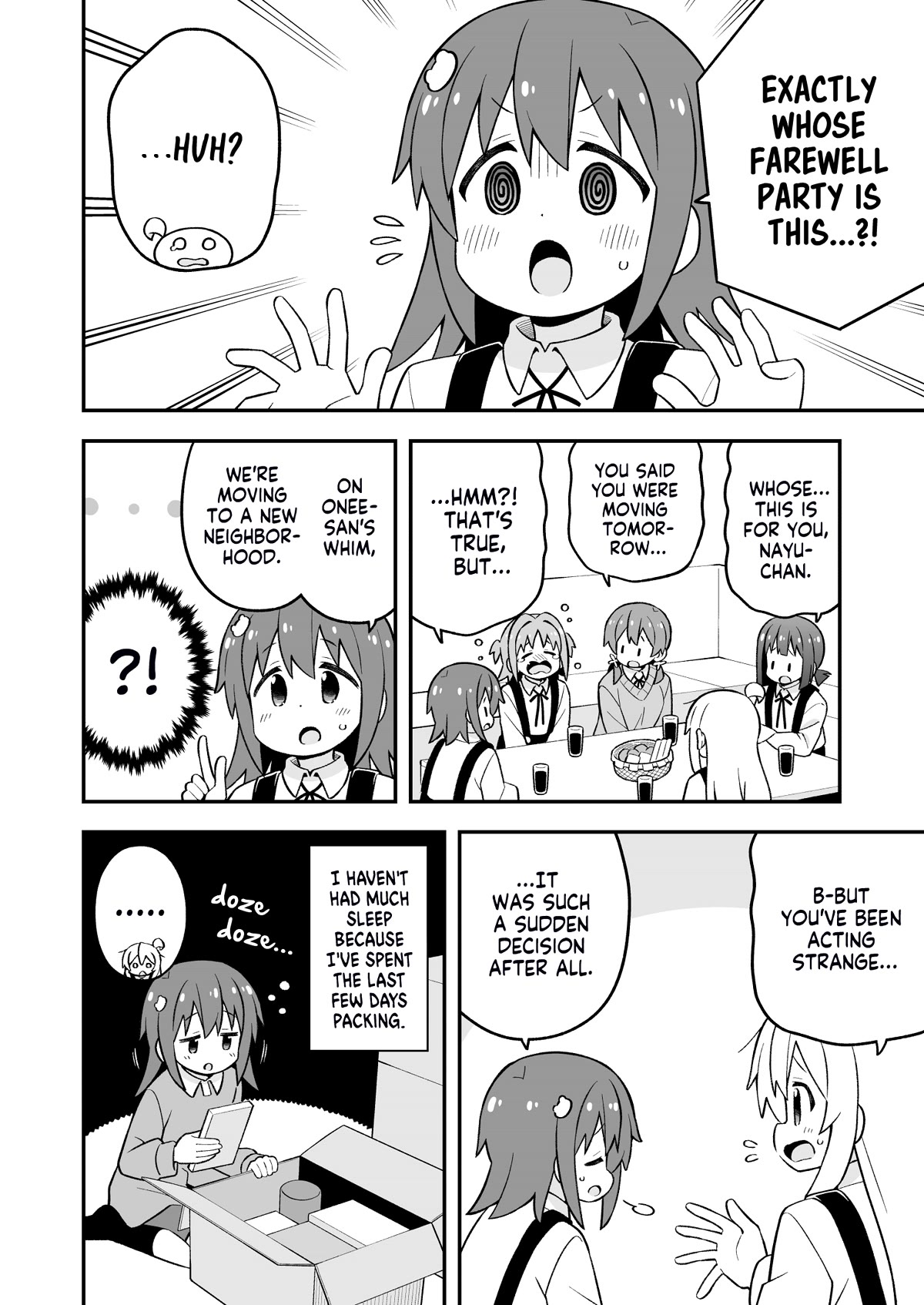 Onii-chan is done for Chapter 77 page 10 - Chapter 77: Mahiro and the Farewell Party