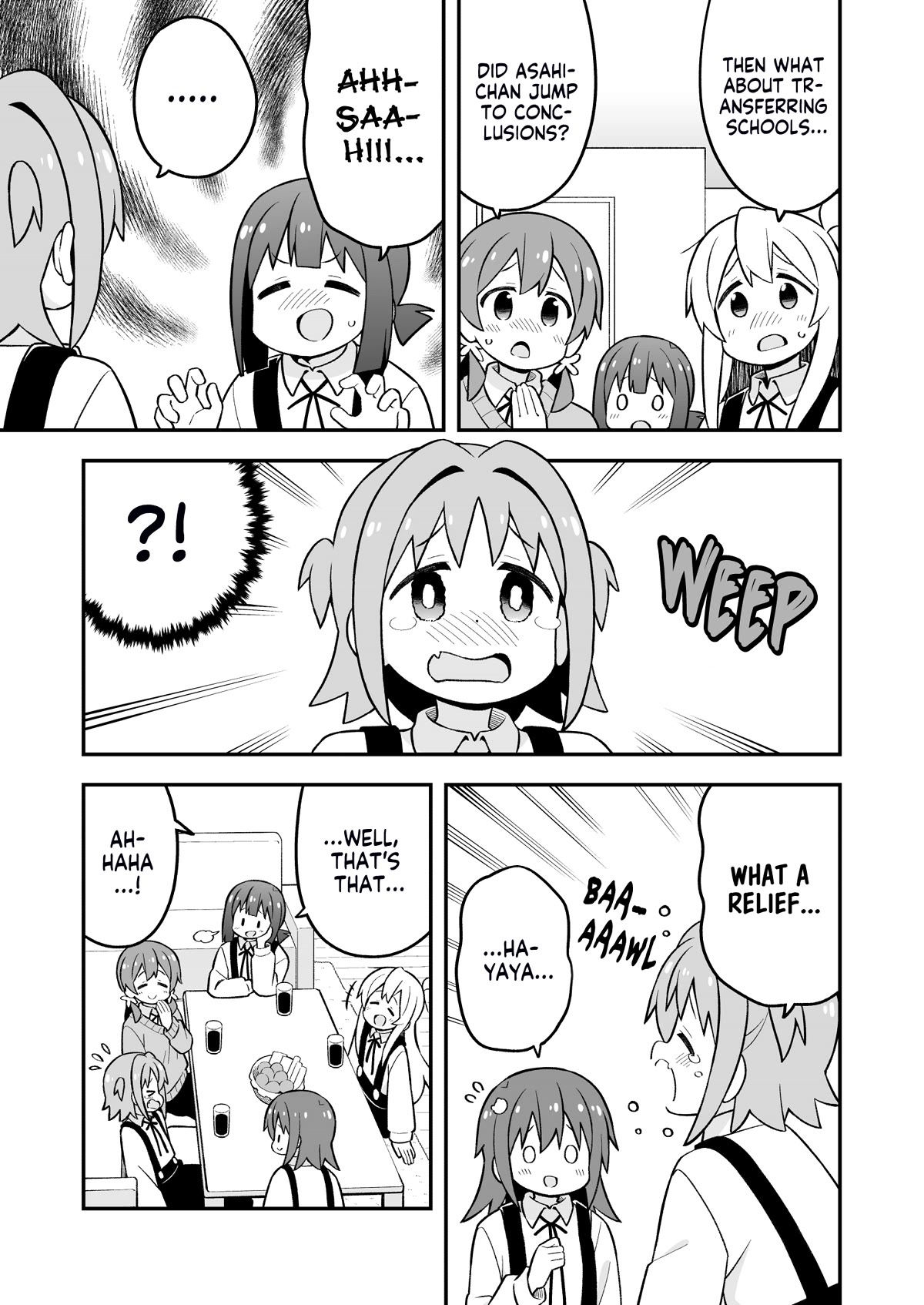 Onii-chan is done for Chapter 77 page 11 - Chapter 77: Mahiro and the Farewell Party