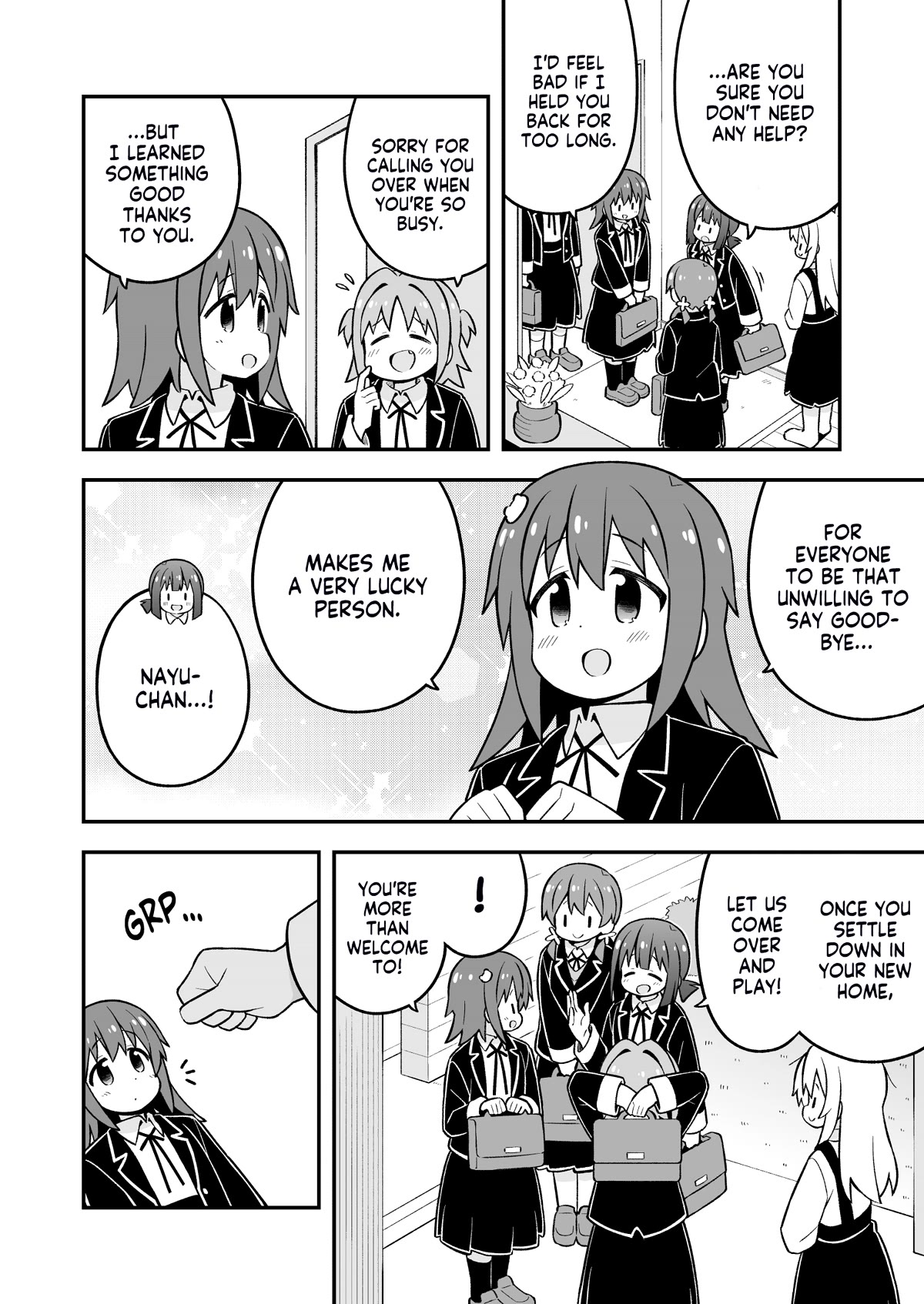 Onii-chan is done for Chapter 77 page 12 - Chapter 77: Mahiro and the Farewell Party