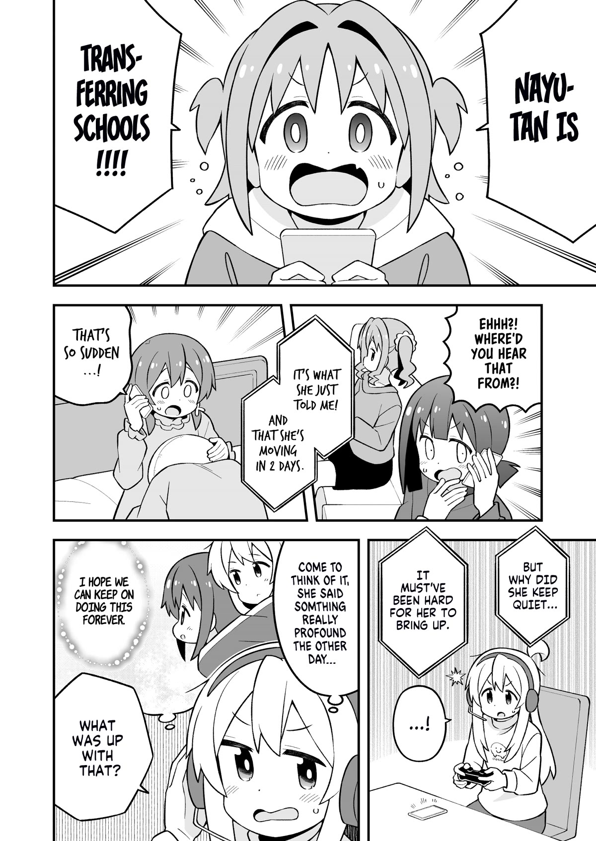 Onii-chan is done for Chapter 77 page 4 - Chapter 77: Mahiro and the Farewell Party