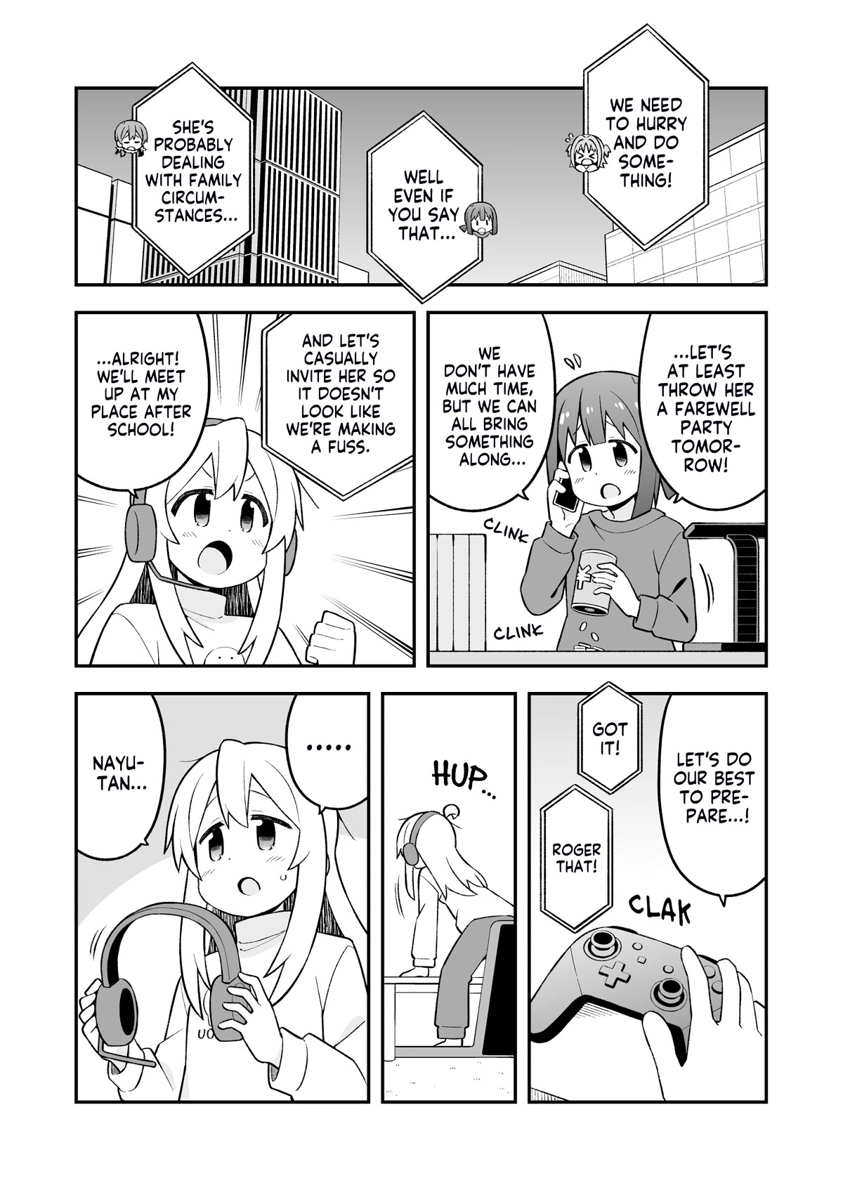 Onii-chan is done for Chapter 77 page 5 - Chapter 77: Mahiro and the Farewell Party
