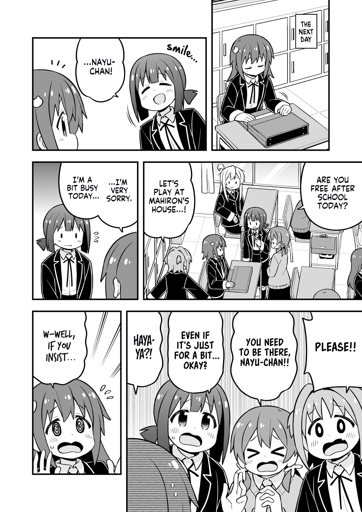 Onii-chan is done for Chapter 77 page 6 - Chapter 77: Mahiro and the Farewell Party