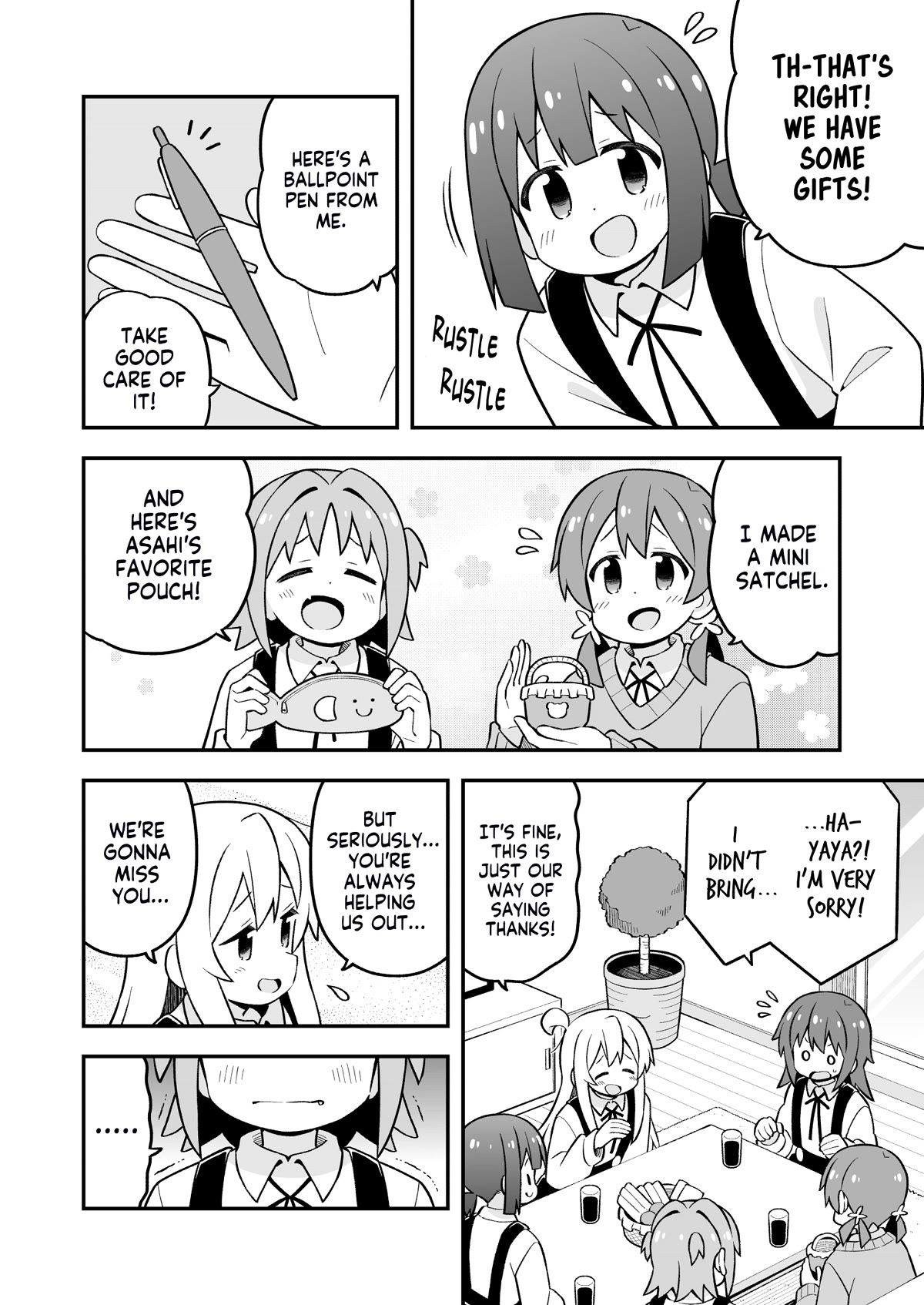 Onii-chan is done for Chapter 77 page 8 - Chapter 77: Mahiro and the Farewell Party