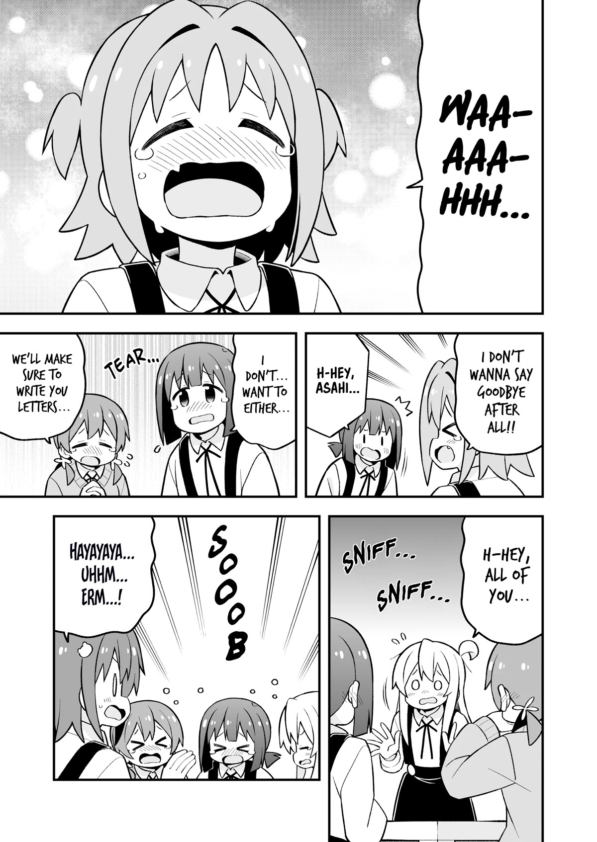 Onii-chan is done for Chapter 77 page 9 - Chapter 77: Mahiro and the Farewell Party