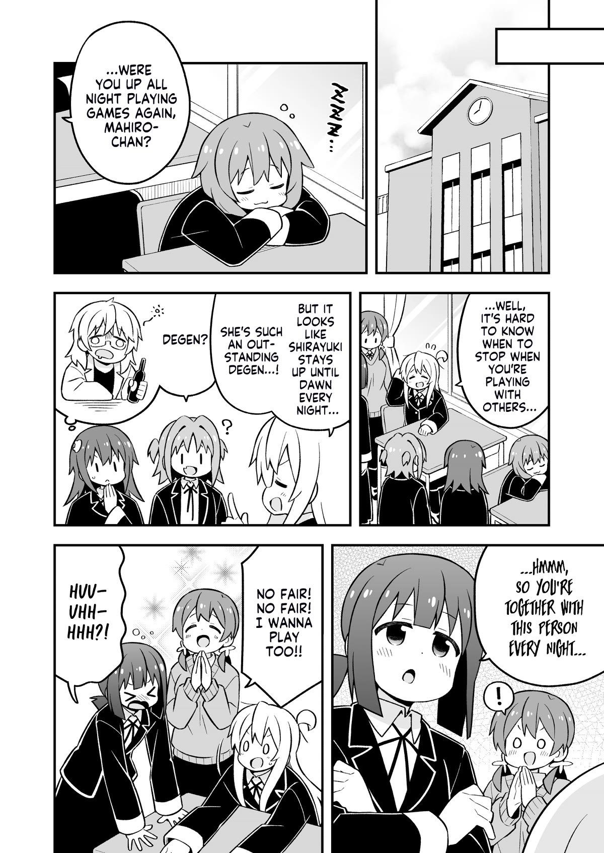 Onii-chan is done for Chapter 78 page 8 - Chapter 78: Mahiro and MMORPGs Revisited